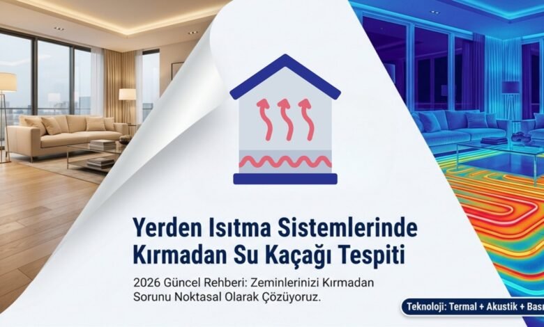 Yerden Isıtma Su Kaçağı Nasıl Bulunur