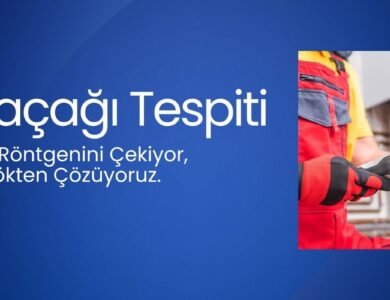 kameralı su kaçağı tespiti