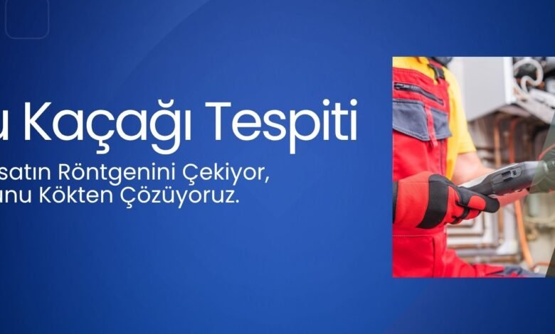 kameralı su kaçağı tespiti
